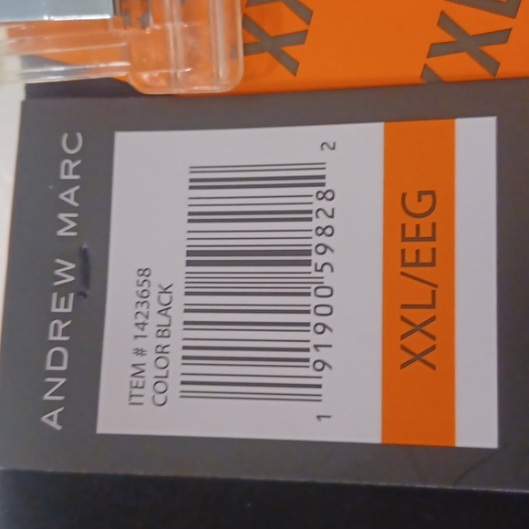 NEW FAUX BLACK SLACKS - Picture 3 of 5